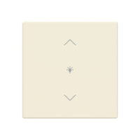 Busch-Jaeger Tastwippe KNX free@home Kunststoff LFDW/A.1.63.11-82 elf-weiß Thermopl 1-fach