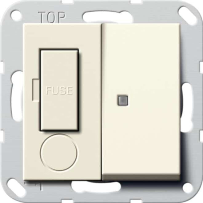 Gira Gira Fused outlet 13A Kontroll. abschaltbar cws 278701