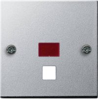 Gira Zentralplatte Zugtast. alu System55 063826