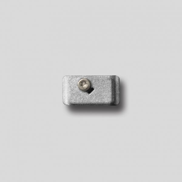 BEGA Befestigungsset gr Alu L25mm B13mm 13345 H10mm
