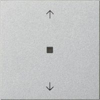 Gira KNX RF Bedienaufsatz 1-f. Alu 510526