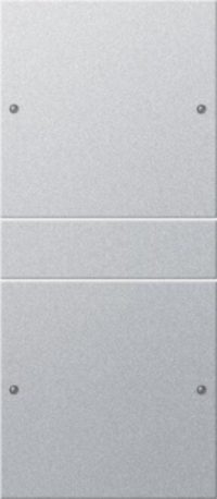 Gira Wippenset 2fach Aluminium 218226