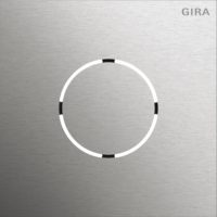 GIRA 5578914 Frontplatte Sprachmodul System 106 Edelstahl V4A