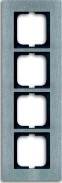 Busch-Jaeger Busch-Jaeger Rahmen 4-fach edelstahl 1724-860