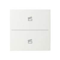 Busch-Jaeger Tastwippe KNX free@home alpinweiß LFST/A.2.55.11-914 Kunststoff Thermopl 2-fach