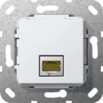 Gira Modular Jack RJ45 Cat6A reinweiß LSA Plus Buchse 569603