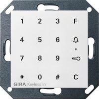 Gira Code Tastatur reinweiß-matt Keyless In 260527