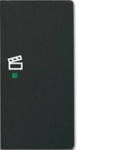 Busch-Jaeger Wippe schwarz matt future linear 6233-22-885