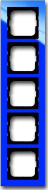 Busch-Jaeger Busch-Jaeger Rahmen 5-fach blau 1725-288