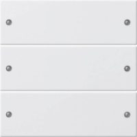 Gira Wippenset 3fach reinweiß 218303