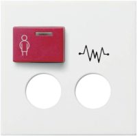 Gira Abdeckung f. Rufmodul RT/STE rw gl 022803