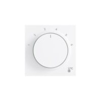 Busch-Jaeger Drehknopf Thermostat studioweiß 1794 R-44M matt 1