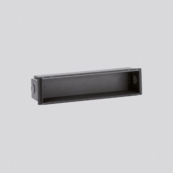 BEGA Einbaugehäuse graphit Alu L555mm 10438 H125mm