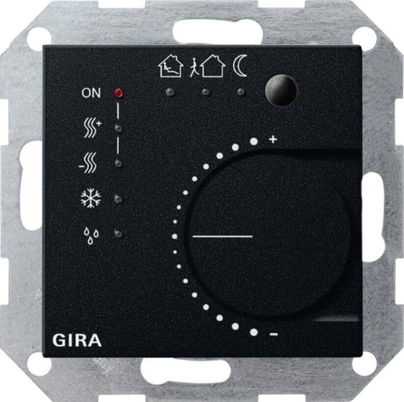 Gira Gira KNX-Stetigregler 4-fach schwarz Tasterschnittstelle 2100005