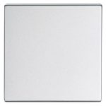 Busch-Jaeger Wippe 2-teilig Symbol Dimmer alu 6735 BT-83 glänzend für Bussystem