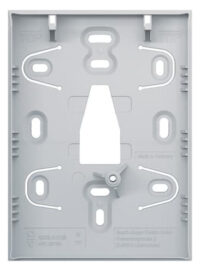 Busch-Jaeger Trägerrahmen Aufputz klein, Aluminium-Silber SAS/A.0.11-83