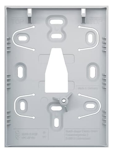 Busch-Jaeger Busch-Jaeger Trägerrahmen Aufputz klein, Aluminium-Silber SAS/A.0.11-83