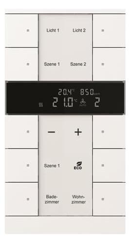Busch-Jaeger Busch-Jaeger Raumtemperaturregler 10-fach CO2/Feuchte-Sens SBC/U10.0.11-84
