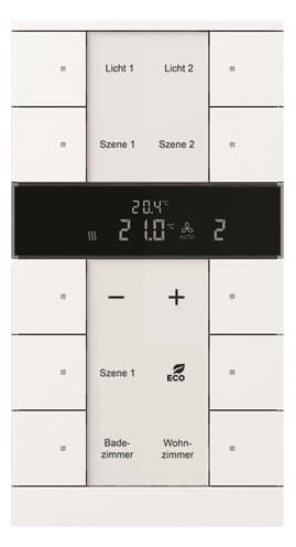 Busch-Jaeger Busch-Jaeger Raumtemperaturregler 10-f. mit Bedienfunkt. SBR/U10.0.11-84
