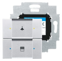 Busch-Jaeger Tastsensor 2-fach mit Busankoppler 6126/01-83
