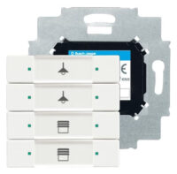Busch-Jaeger Tastsensor 4-fach mit Busankoppler 6127/01-884