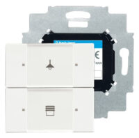 Busch-Jaeger Tastsensor 2-fach mit Busankoppler 6126/01-884