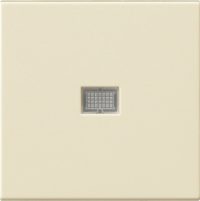 Gira Wippe cremeweiß-glänzend m.Kontroll-Fenster 029801