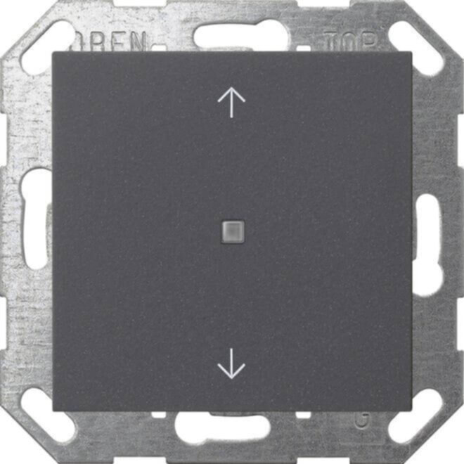 Gira Gira Taster Wippe KNX, 1f, Anthrazit 517228