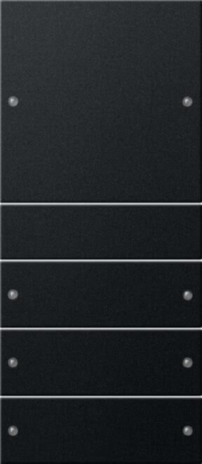 Gira Gira Wippenset 4fach (1+3) sw/lack 2184005