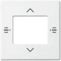 Busch-Jaeger Zentralscheibe alpinweiß 7-fach KNX 6108/61-914