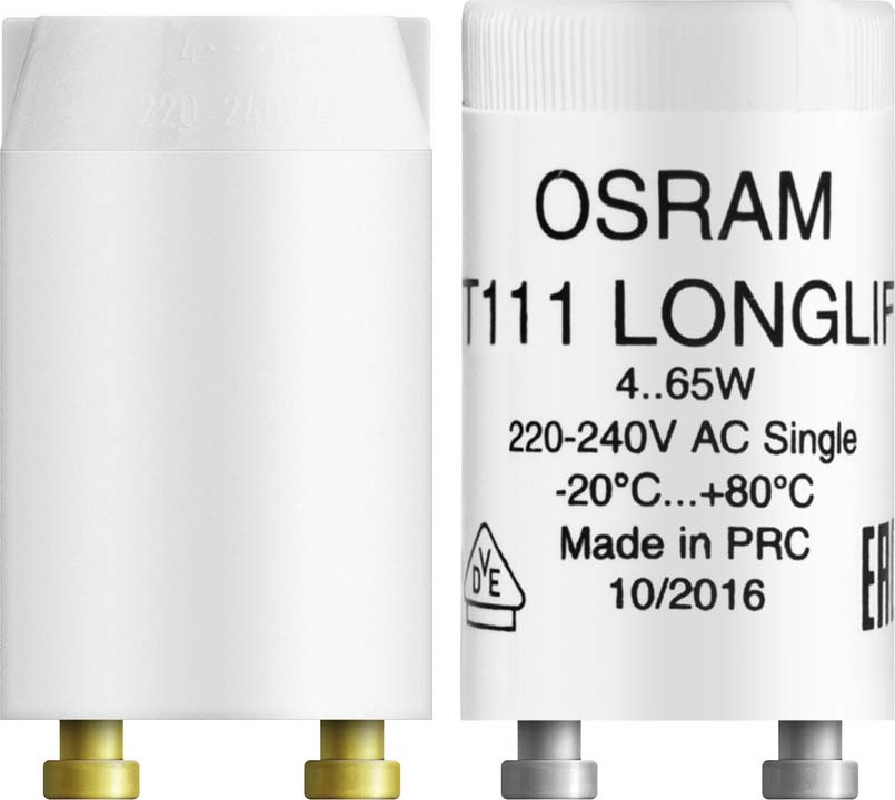 Osram ST 111GRP 4-80W Grosspackung UNV1 Starter Einzelschaltung LONGLIFE