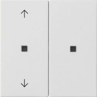 Gira KNX RF Bedienaufsatz 2-f. Reinweiß 510827