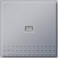 Gira Wippschalter alu m. Kontrollfenster 091465