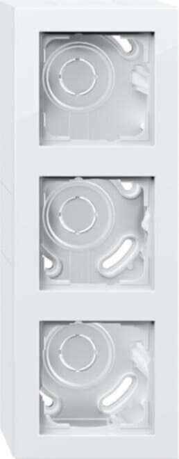 Gira Gira AP-Gehäuse 3-f. reinweiß 106329