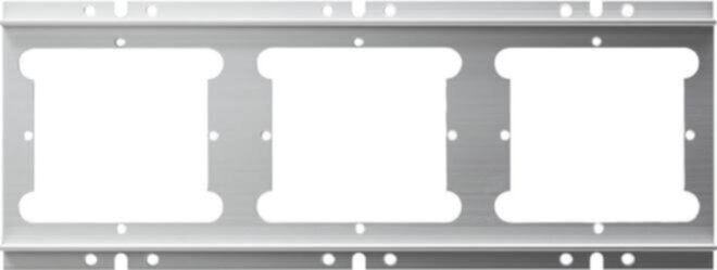 Gira Gira Installationsprofil 3-fach für Türsprechanlage 127600