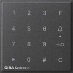 Gira Aufsatz Codetastatur anthrazit 851367