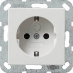 Gira SCHUKO-Steckdose ohne Kralle 275503