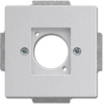 Busch-Jaeger XLR-Zentralscheibe Aluminium-Silber 2553-83