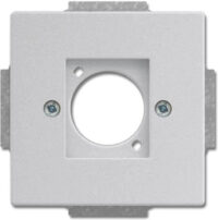 Busch-Jaeger XLR-Zentralscheibe Aluminium-Silber 2553-83