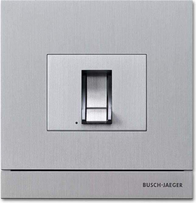 Busch-Jaeger Busch-Jaeger Zutrittskontrolle außen Edelstahl FingerprintModul 83100/70-660