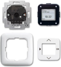 Busch-Jaeger Jalousie-Komfort-Timer Set alpinweiß 6411 UJ-214-101
