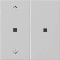 Gira KNX RF Bedienaufsatz 2-f. Grau 5108015