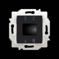 Busch-Jaeger Raumthermostat 24V 1A IP20 1096 UTA-BT Schließer mit Display