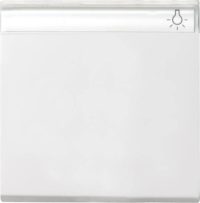 Gira Wippe Wechselsch. reinweiß m.Schiftfeld 029927