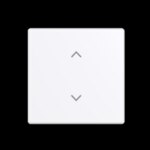 Busch-Jaeger Wippe Schalter/Dimmer studioweiß 6735-11-84 glänzend Pfeile