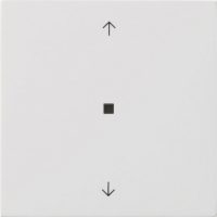 Gira Bedienaufsatz Pfeile, Reinweiß 5382112