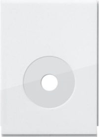 Bild vom Produkt: Gira Verschluss Ltg.einf. 1fach System 55 Rweiß 106503
