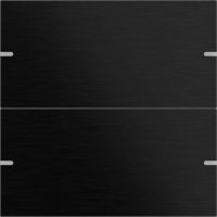 Gira Wippenset 2fach Tastsens.4 TS4 Alum.Schwarz 5022126