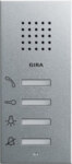 Gira Wohnungsstation Freisp. Aufputz alu 125026