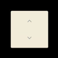 Busch-Jaeger Wippe Schalter/Dimmer elf-weiß 6735-11-82 glänzend Pfeile